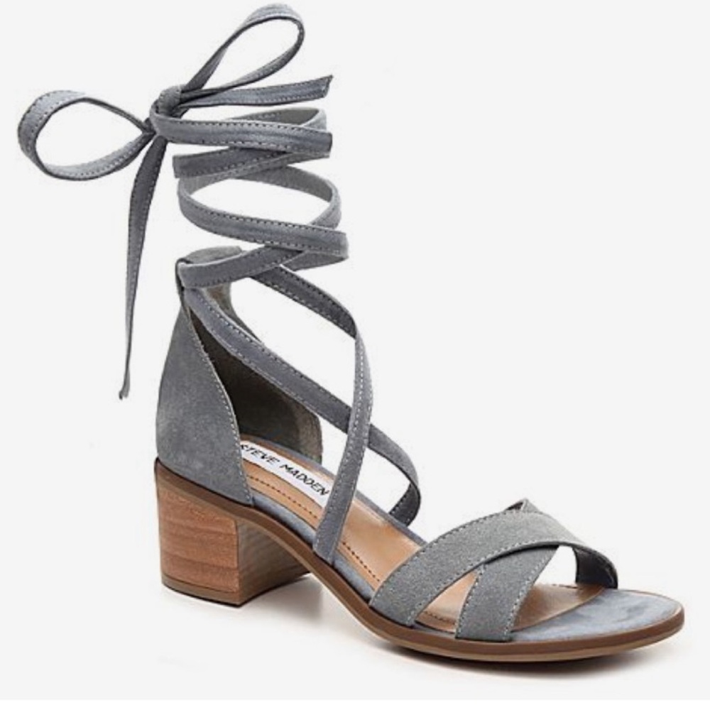Steve Madden Kanzley Sandals Size 7 Tie Up Strappy Sandals Shoes